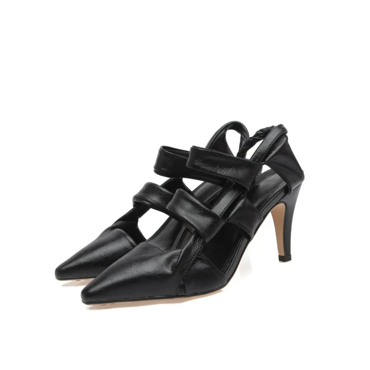 Title 2, Baotou Sandals Stiletto Pointed Toe
