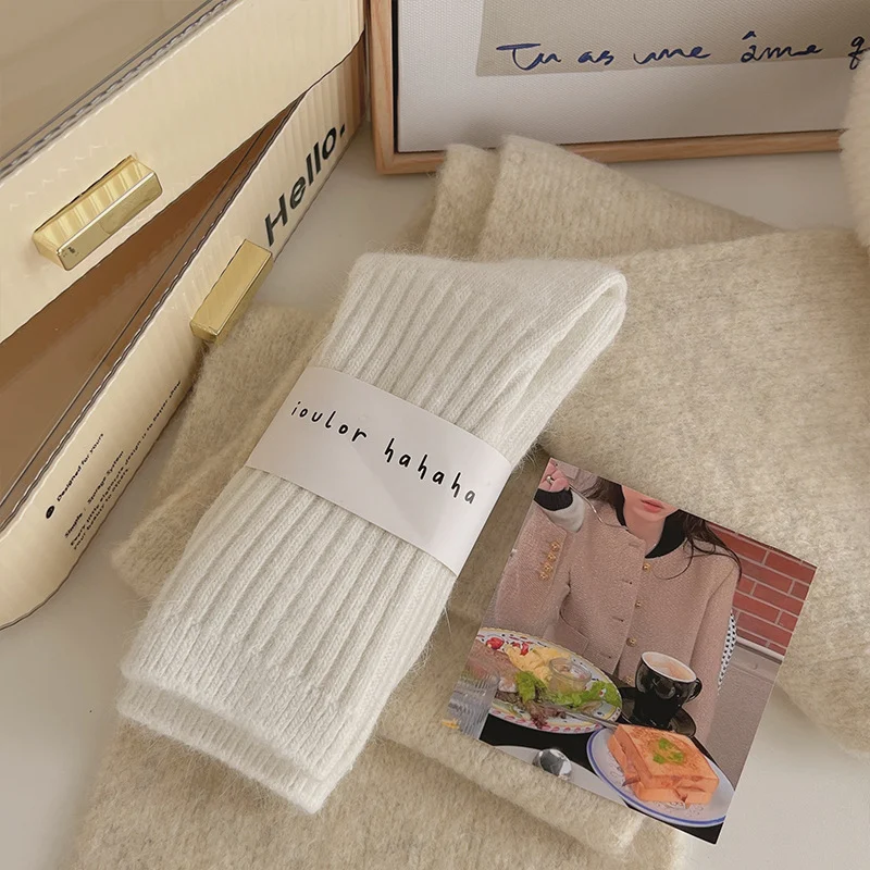 Women's Winter Mid-calf Length Fleece-lined Extra Thick Thermal Socks. Keep your feet warm and cozy all winter long with — photo 7