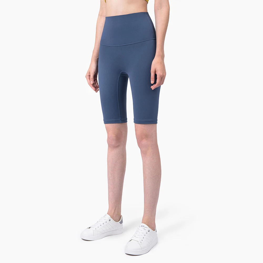 Nuevos Shorts Deportivos de Cintura Alta con Efecto Melocotón para Mujer Potencia tus Caderas, Fitness y Comodidad Superior — foto 5