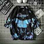 Men's Hip Hop Graffiti Short Sleeve T-shirt Streetwear style Breathable and comfortable summer tee for everyday wear. Pe — photo 5