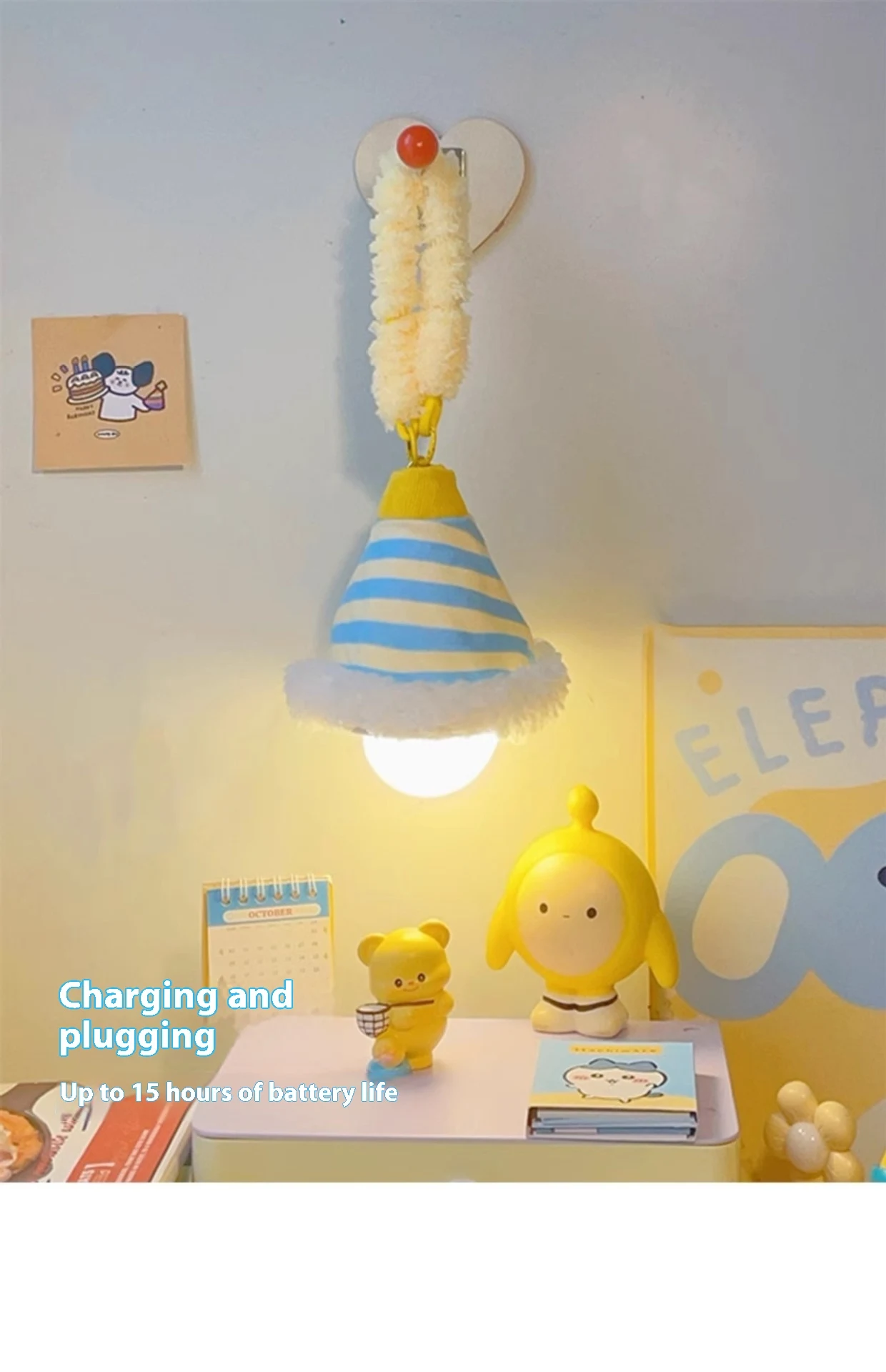Title 6, Cute Atmosphere Decorative Wall Hanging Small N...