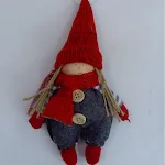 Dark Red Hat Small Size