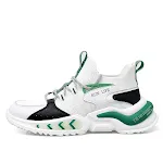 White green