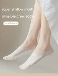 Women's Mesh Boat Socks Summer Thin Cotton Bottom Non-slip Tight Ice Silk Arbitrary Cut Women's Low Cut Invisible Socks — photo 25