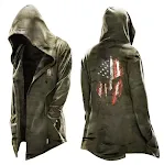 New Men's Cloak Simple Casual Hooded. Comfortable and stylish, perfect for everyday wear and a relaxed look. An essentia — photo 2