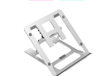 Aluminum Alloy Adjustable Notebook Computer Stand Metal Laptop Stand Ergonomic design elevates your laptop for improved — photo 2
