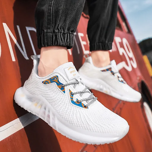 Title 3, Mens Breathable Casual Fly Woven Shoes Lightwe...