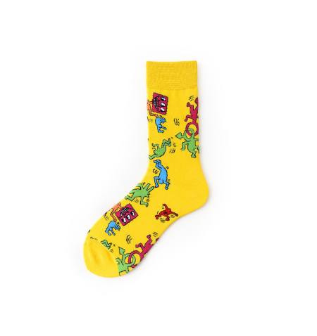 Flamingo Series Cotton Socks Europe And America — photo 1