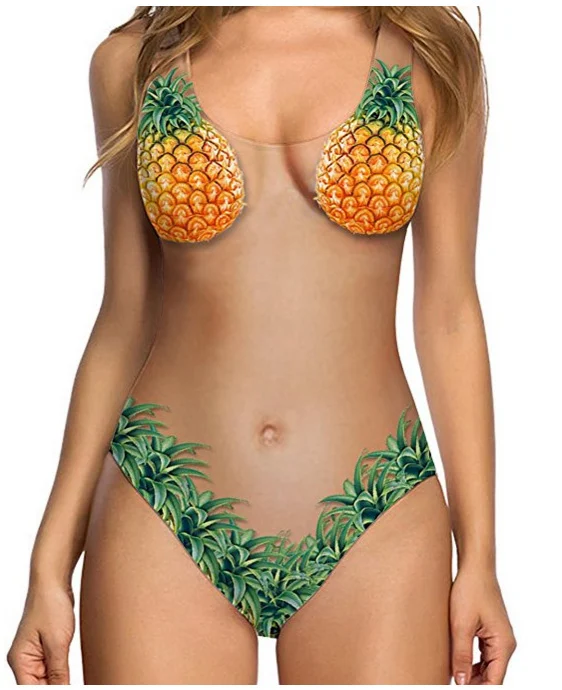 Maiô biquíni de uma peça. Conforto e estilo para nadar e tomar sol. Perfeito para praia ou piscina. Sinta-se confiante e aproveite o verão. — foto 1