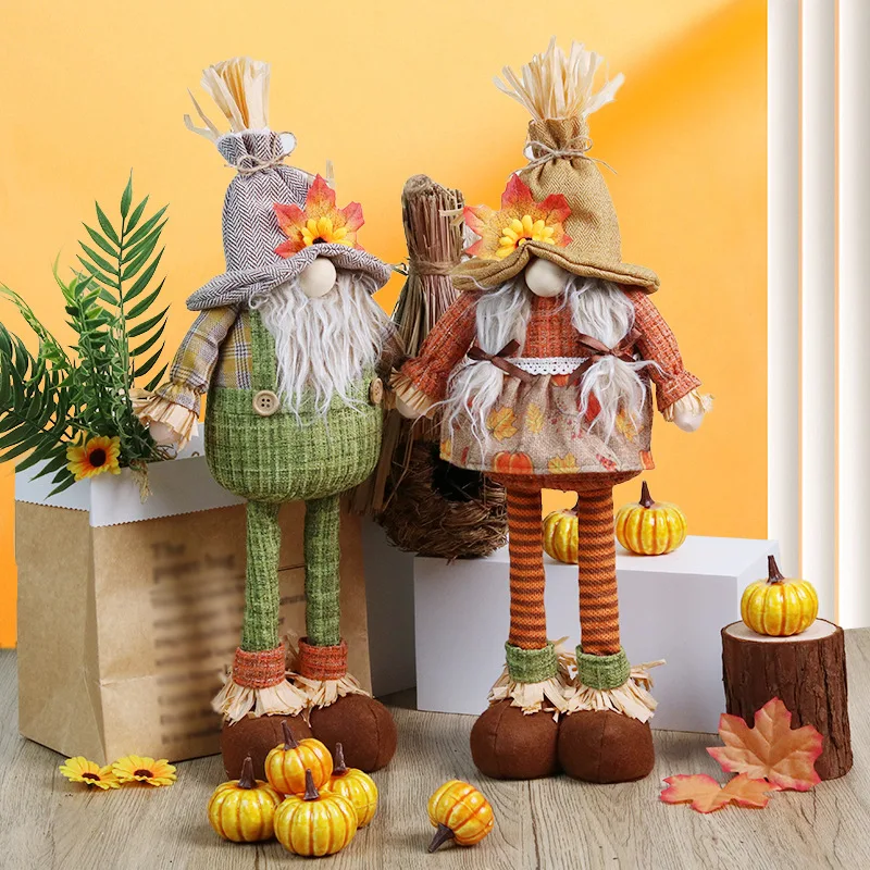 Thanksgiving Decorations Home Decorations Doll. Create a festive and welcoming atmosphere in your home with this adorabl — photo 2