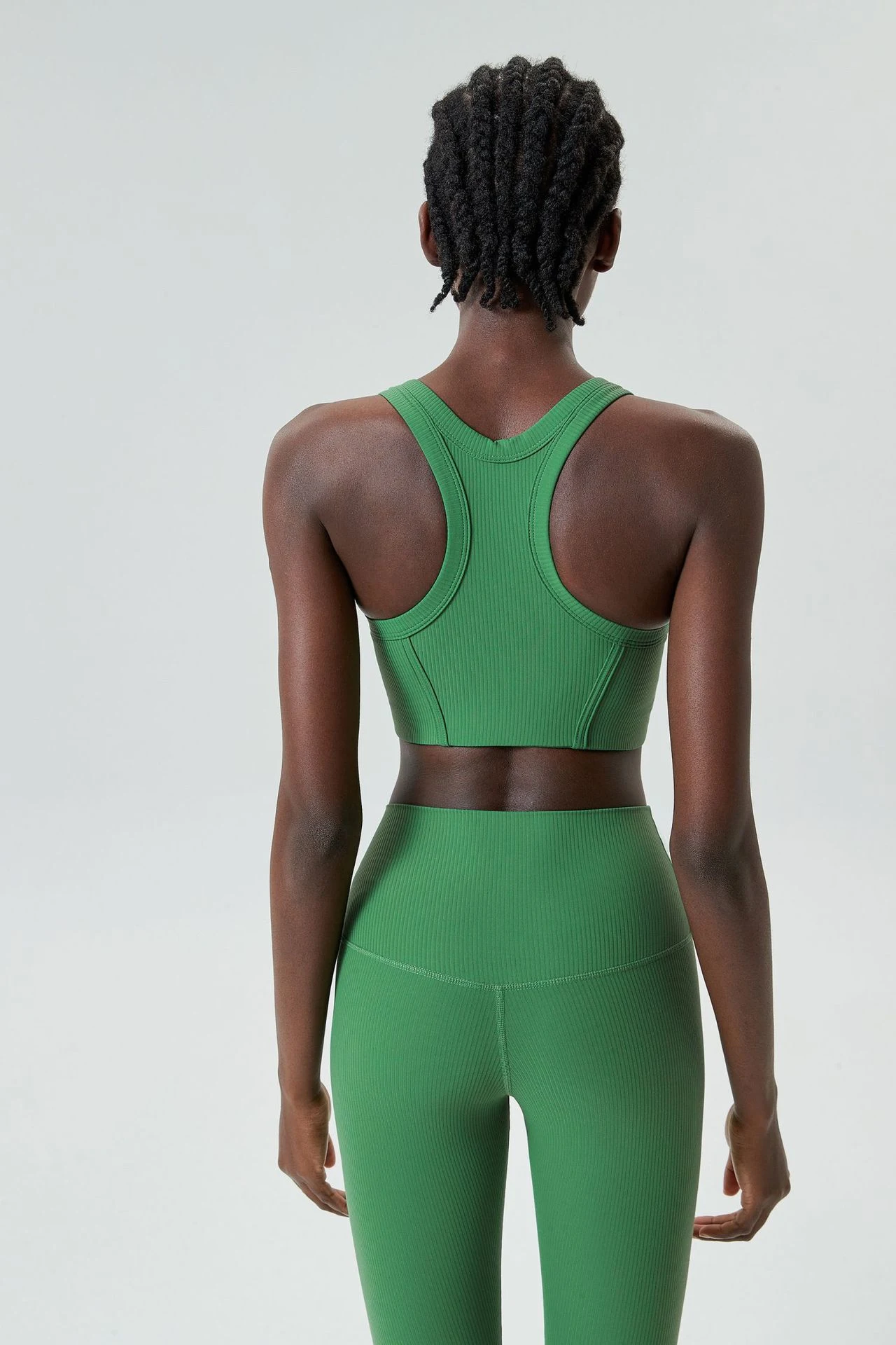 Sports Underwear Long Yoga Vest Breast Holding Fitness Running Bra, provides support and comfort during running, yoga an — photo 40