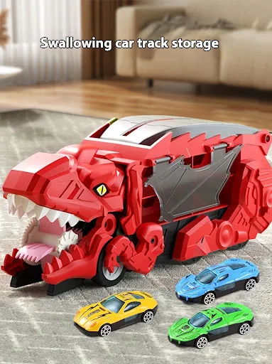 Title 4, Dinosauro Mangia Auto Trasformabile Tirannosaur...