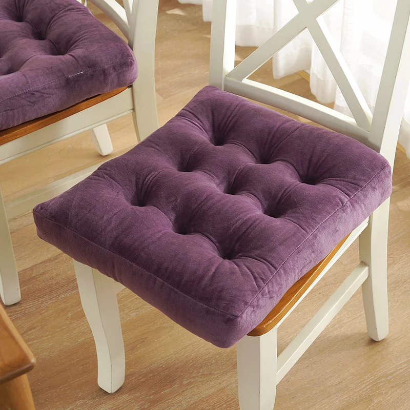 Almofadas de Pelúcia Espessas para Sentar no Inverno Conforto Aconchegante para um Assento Agradável em Dias Frios, Desfrute do Inverno com Calor e Estilo — foto 7