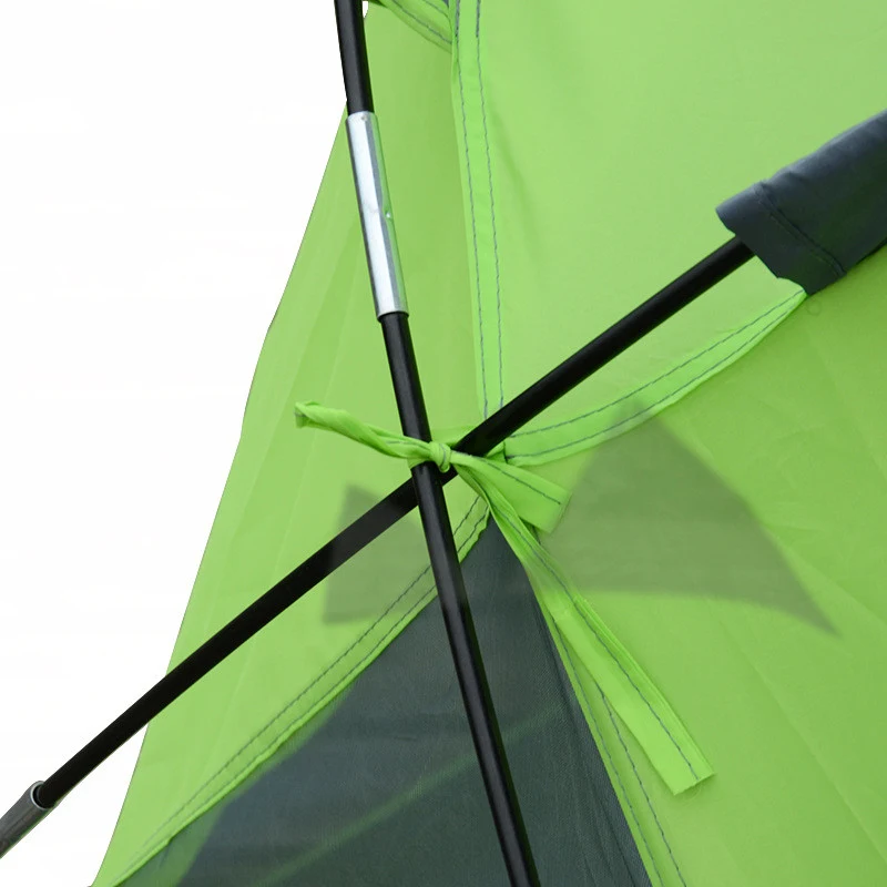 Tienda de playa nueva para acampada al aire libre con doble capacidad, toldo, y pesca. Perfecta para viajes y escapadas. — foto 3