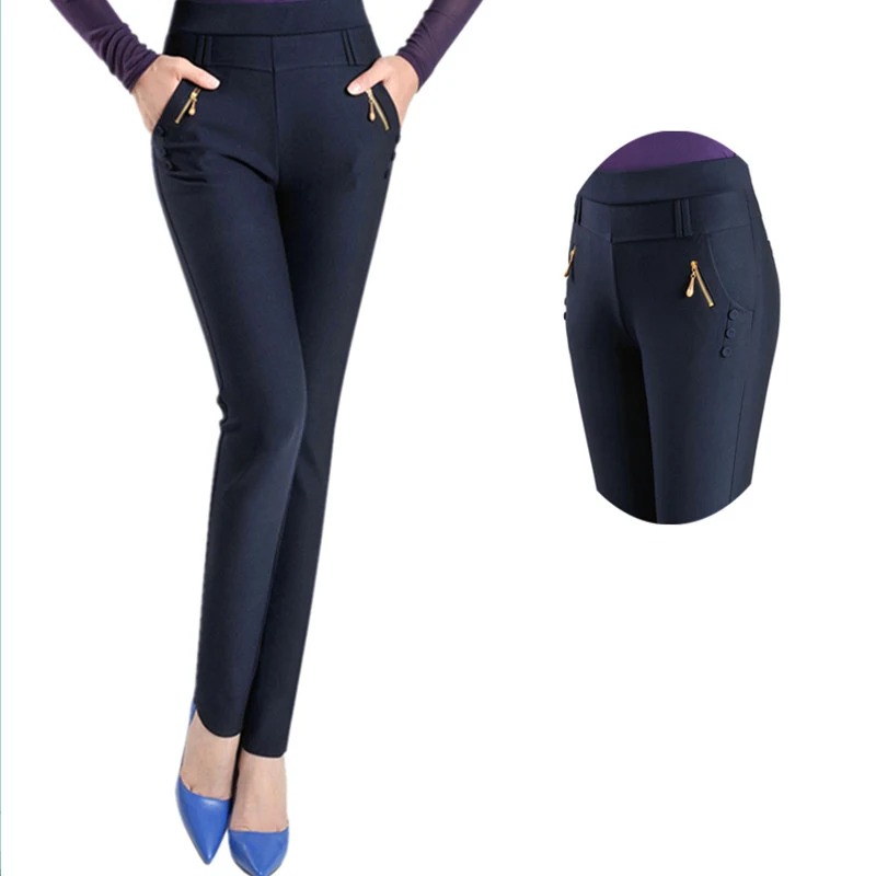 Title 3, Slim Fit Broeken Plus Size Casual Lente Comfort...