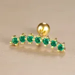 Y2603213 Gold Green 1pc