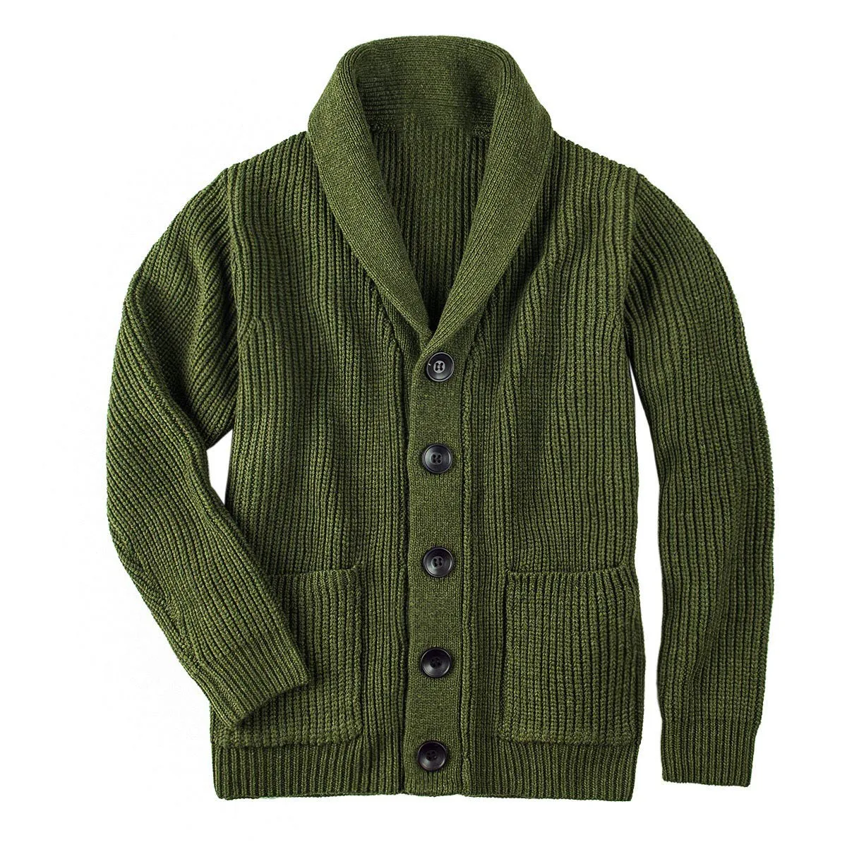 Title 4, Mens Fashion High Neck Single-Breasted Sweater...