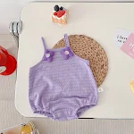 Body de Morango para Bebê 0-2 Anos Verão Menina Flores Pequenas Sem Mangas Roupa de Bebê Ideal para o Verão e Conforto — foto 4