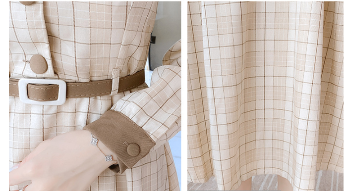 Title 3, Französisches Retro-Kleid im Herbst- und Winter...