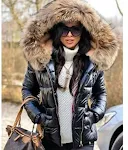 Grass fur collar
