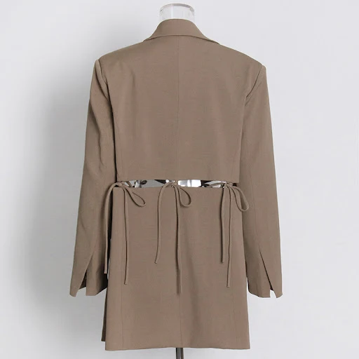 Title 4, Womens Solid Color Suit Coat Stylish Office W...