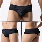 Low Waist Men's Underwear Printed U Convex Mesh Breathable Ultimate Comfort & Airflow Daily Wear Underwear for Optimal F — photo 8