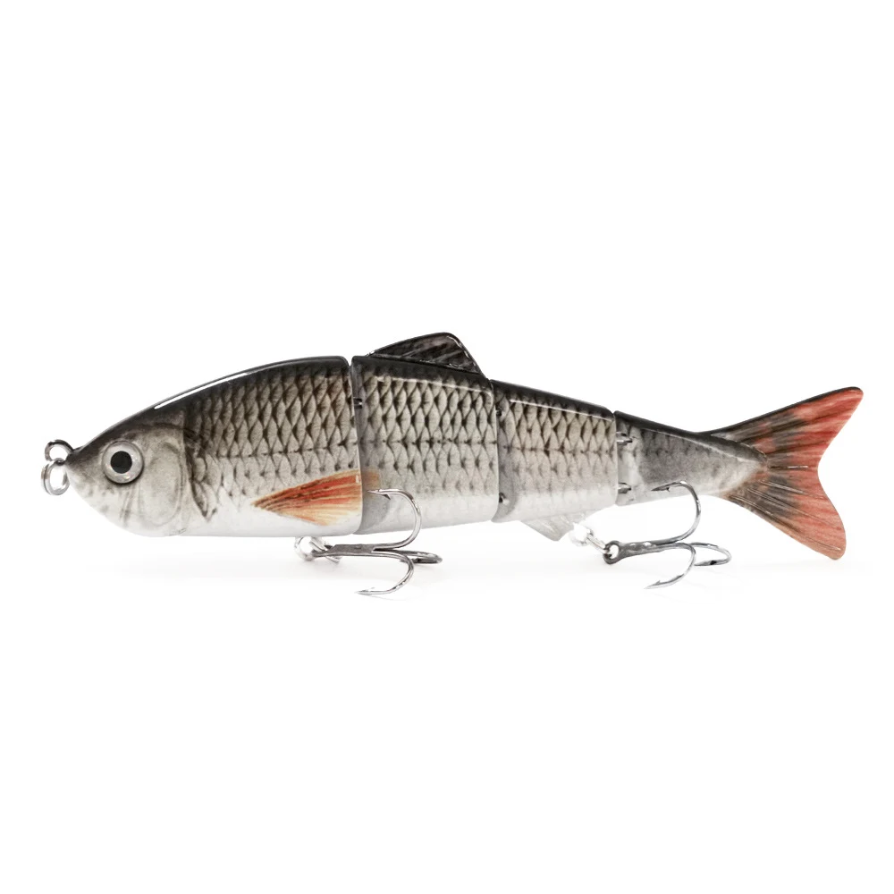 Title 8, Isca de pesca Luya multi-seções Movimento reali...