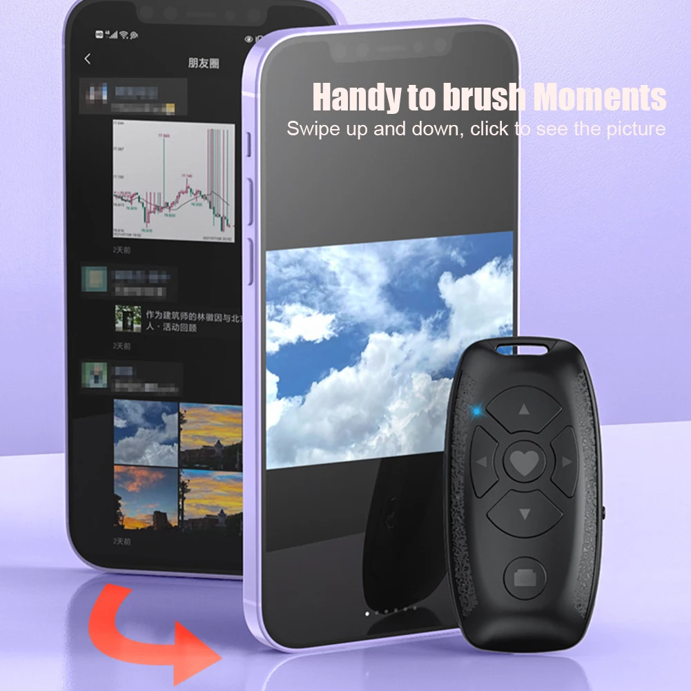 Title 5, Rechargeable Mobile Phone Bluetooth Remote Cont...