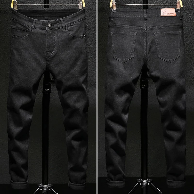 Title 8, Jeans de hombre otoño e invierno, forro polar c...