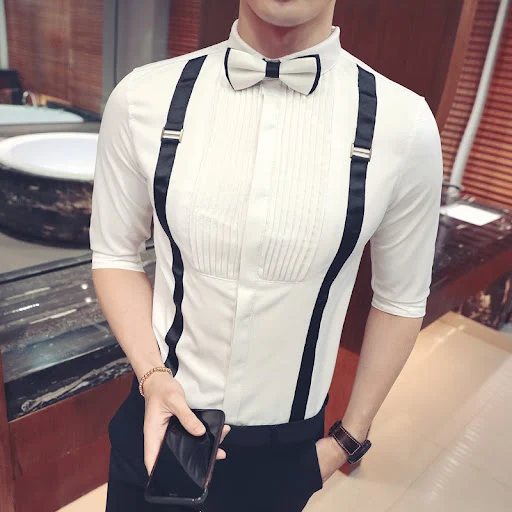 Title 1, Waiter slim shirt, stylish and comfortable for ...