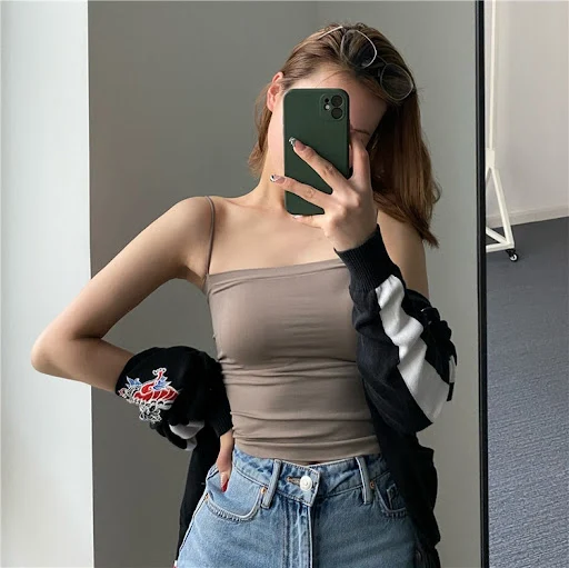 Title 15, Naadloze tube top met mooie rug, draadloos, met...