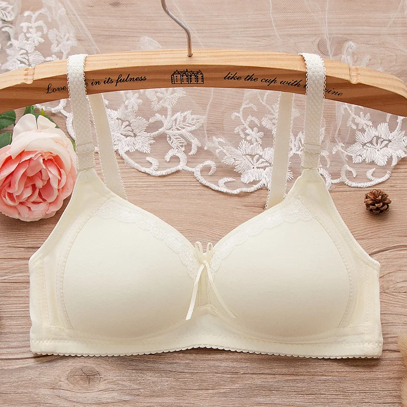 Thin Cotton No Steel Ring Small Chest Underwear Lightweight and comfortable everyday support Natural shaping for smaller — photo 4