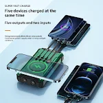 Wireless Charger Solar Portable Power Source Charge your devices wirelessly using solar power. Portable and convenient f — photo 12