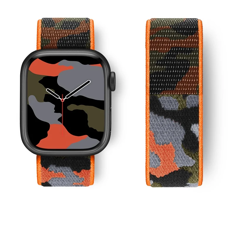 Title 3, Woven Camouflage Nylon Loop Sports Creative Wat...