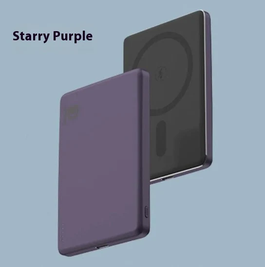 Large Capacity Magnetic Power Bank for Mobile Phones. Wireless charging convenience for your devices. Extended power whe — photo 3