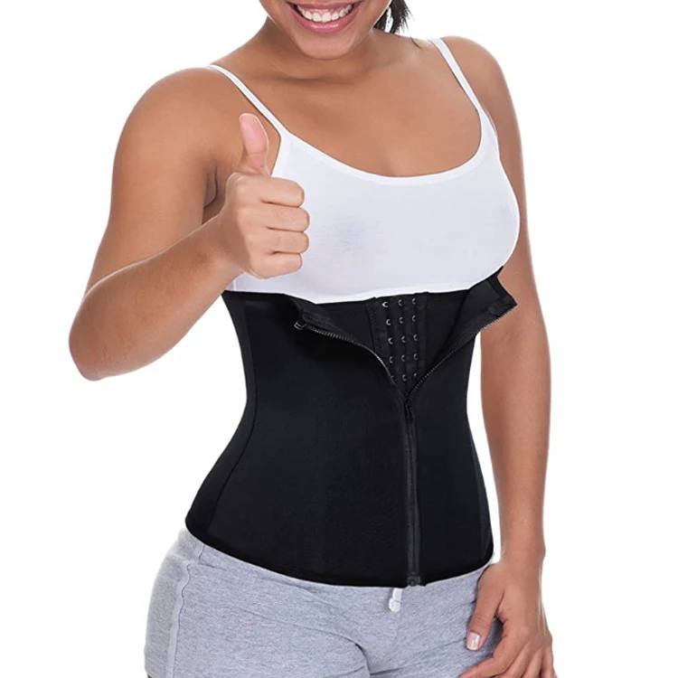Title 1, Corset de Neoprene com Zíper e Três Fechos, Mai...