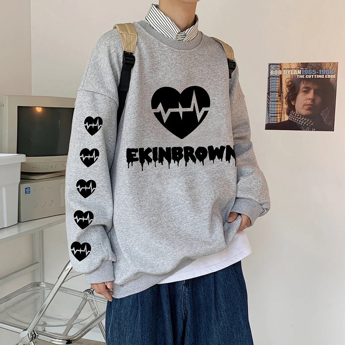 Fashionable Men's Casual Sports Pullover Sweater Comfortable and Stylish Perfect for Sports and Everyday Wear Versatile — photo 7