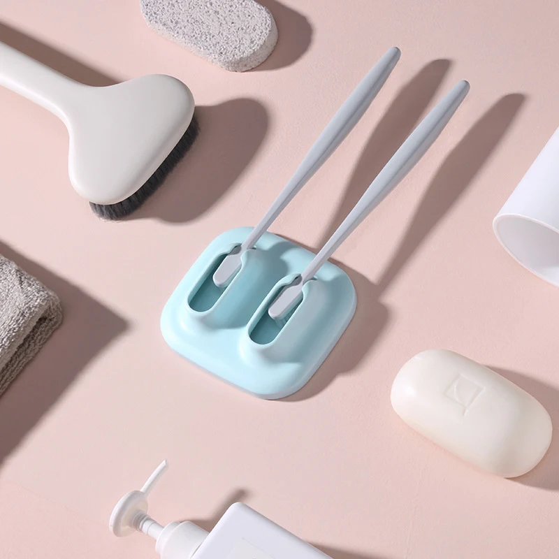 Title 5, Suction wall couple toothbrush box hanger, keep...