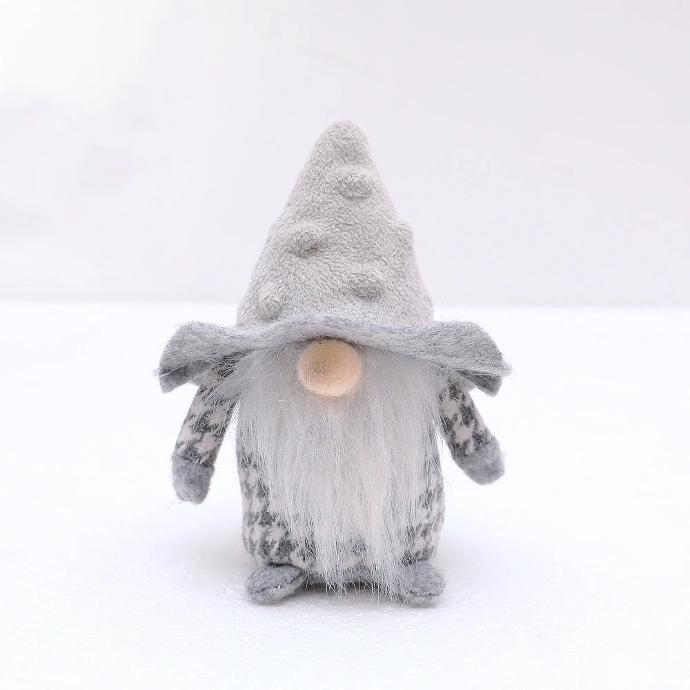 Christmas Decorative Creative Hat Doll Decorate your home with this adorable doll, perfect for celebrating Christmas and — photo 14