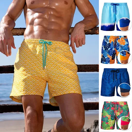 Title 3, European and American Style Mens Beach and Spo...