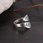 Anel Aberto para Casal Alpine e Cedar Celebre o amor com este anel único e elegante. Um símbolo de união e conexão, perfeito para casais. — foto 2