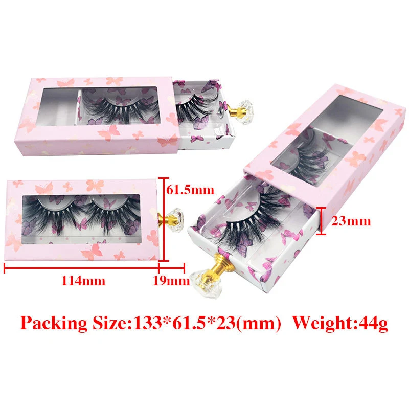 Title 40, Mink False Eyelashes Lengthened 5D Exaggeration...