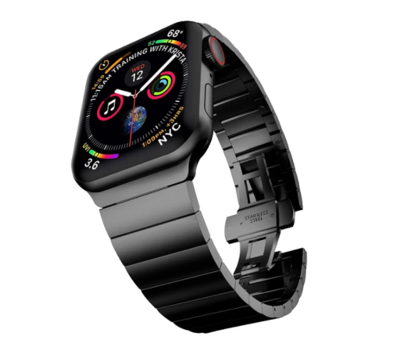 Title 5, Stainless Steel Watch Band for Apple Watch, Met...