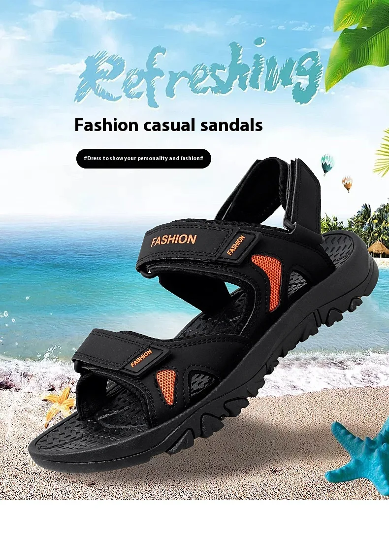 Title 22, Plus Size Mens Sandals Student Youth Casual Be...