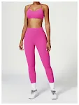 Women's Fashion Brushed Tight Yoga Bra Top provides perfect support, is ideal for workouts and offers all-day comfort an — photo 10