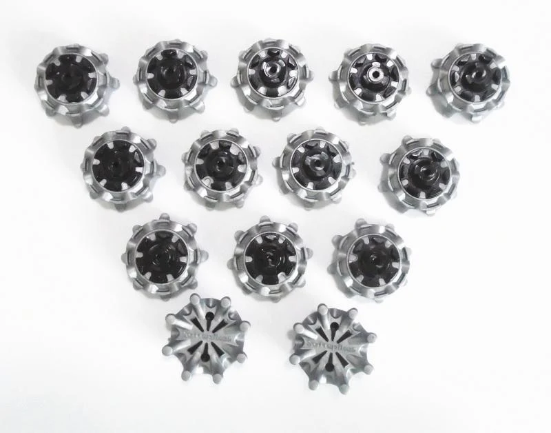 Black shoe spikes pins training aids with clamp cleats studs replacement plastic. Enhanced comfort and durability with a — photo 3