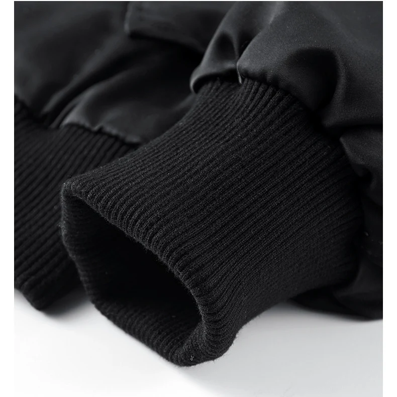 Jaqueta de Trabalho High Street folgada Ruffian, uniforme de beisebol estiloso para homens bonitos, conforto e visual moderno para diversas ocasiões. — foto 4
