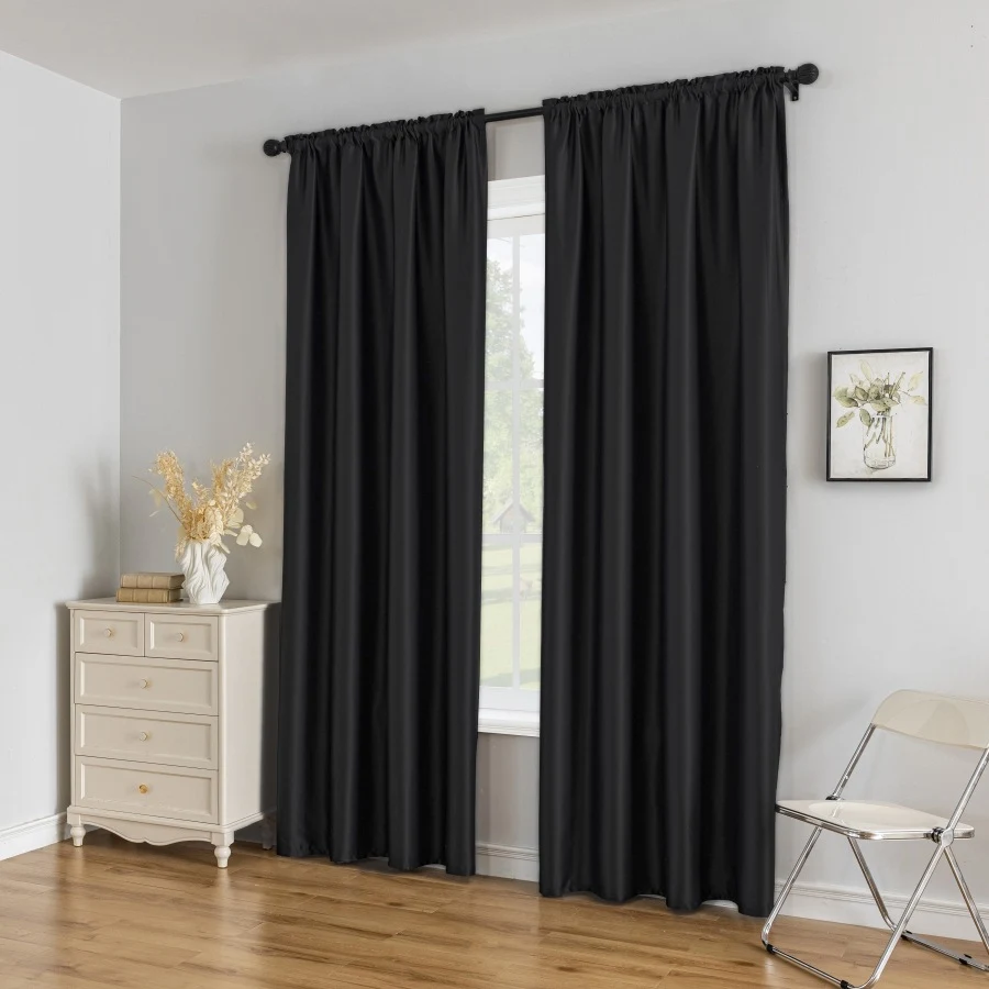 Tenda oscurante per la casa, vendita diretta dalla fabbrica, alta precisione, stile europeo e americano, perfetta per l'ombreggiatura e la decorazione. — foto 12