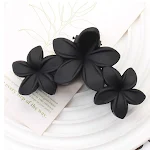 Prendedor de cabelo updo combinando com tudo, flores fosco, acessório para cabelo. Crie penteados elegantes e rápidos para qualquer ocasião. — foto 10