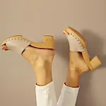 Women's Peep Toe Fashion High Heels, All-match Style. Versatile and stylish shoes for any occasion, combining comfort an — photo 1